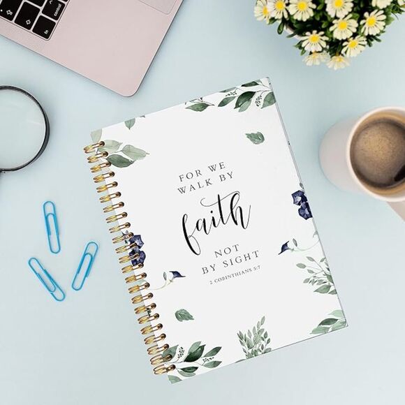 Christian Notebook,Bible Journaling Notebook,Bible Journal,Church Notes Notebook - Picture 2 of 4